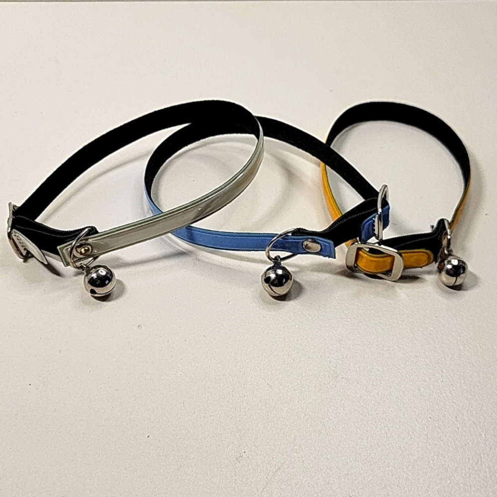 Dog puppy collar set of 3 NEW